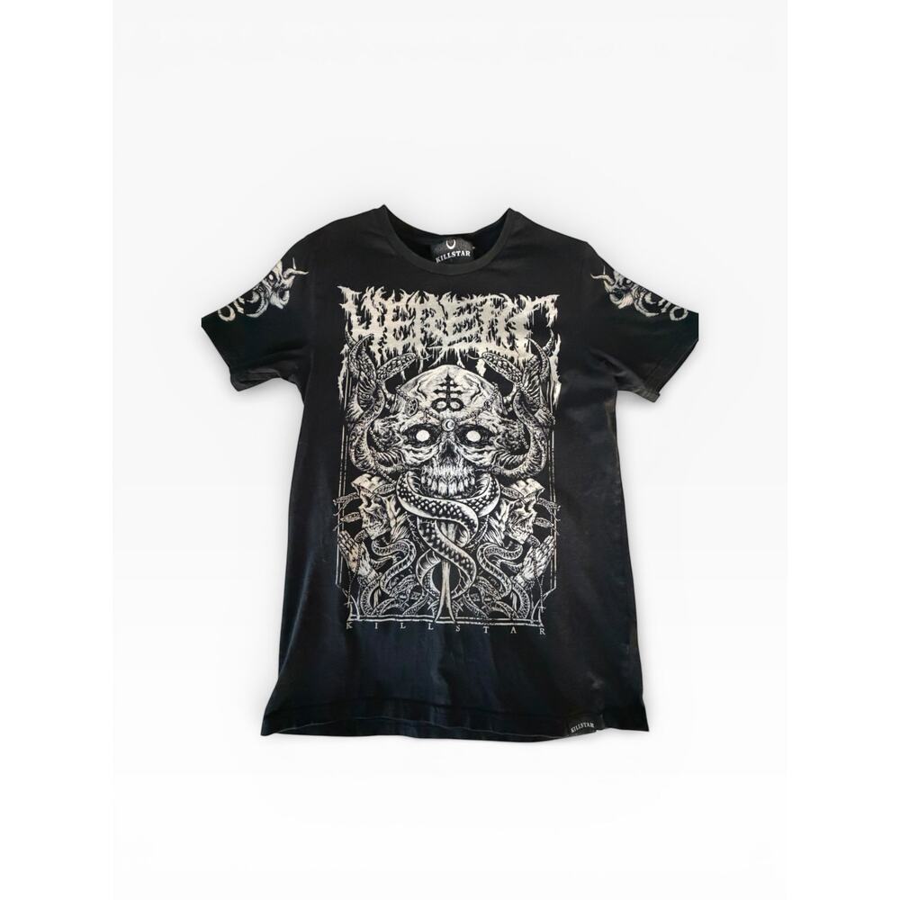 KILLSTAR Graphic Tee | Gothic Metal Occult Shirt | Size M